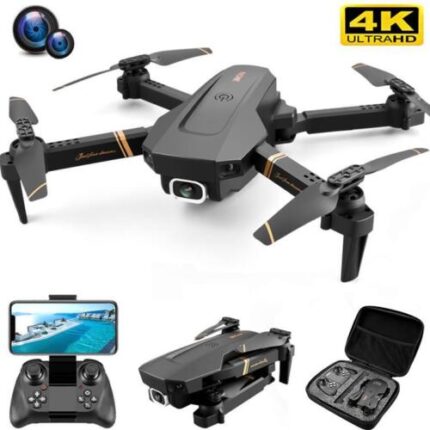 V4 Rc Drone 4k Hd Wide Angle Camera 1080p Wifi Fpv Drone Dual Camera Quadcopter